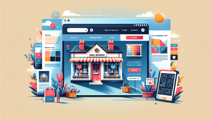 Vibrant website for Midsomer Norton business: cozy shop front, e-commerce displays, intuitive navigation, and bold CTAs with UK elements.